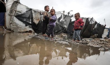 HAMAS’tan, çadırları sular altında kalan Gazzeliler için dünyaya çağrı