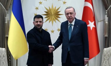 Cumhurbaşkanı Erdoğan, Ukrayna Devlet Başkanı Zelenskiy ile görüştü