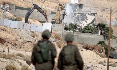 İşgalci İsrail, Batı Şeria'da Filistinlilere ait 1042 dönümlük araziye el koydu