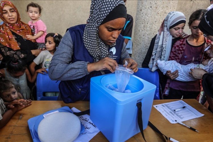 Soykırımda Gazze'deki her 5 çocuktan biri temel aşılardan mahrum kaldı