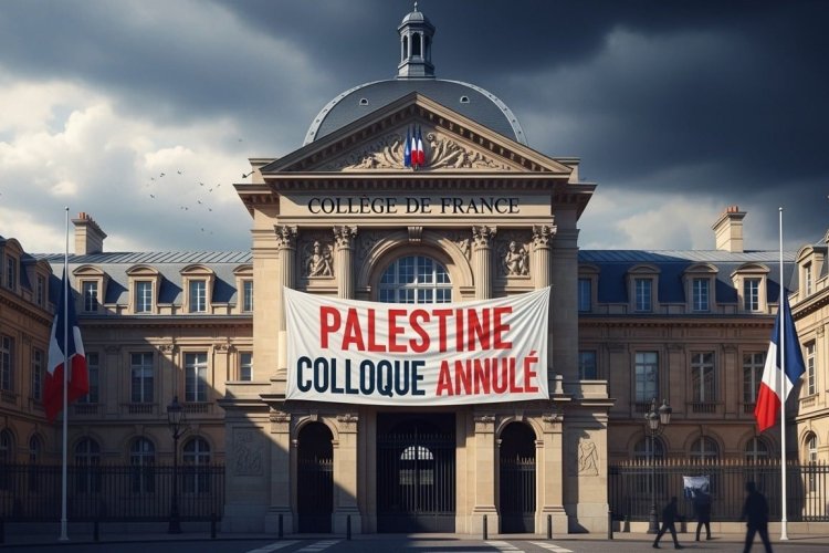 Fransa'nın önde gelen enstitüsünde Filistin konulu konferans iptal edildi