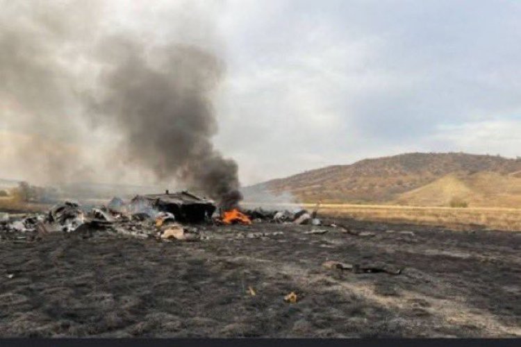 MSB: C130 Kargo uçağımız Gürcistan'da düştü