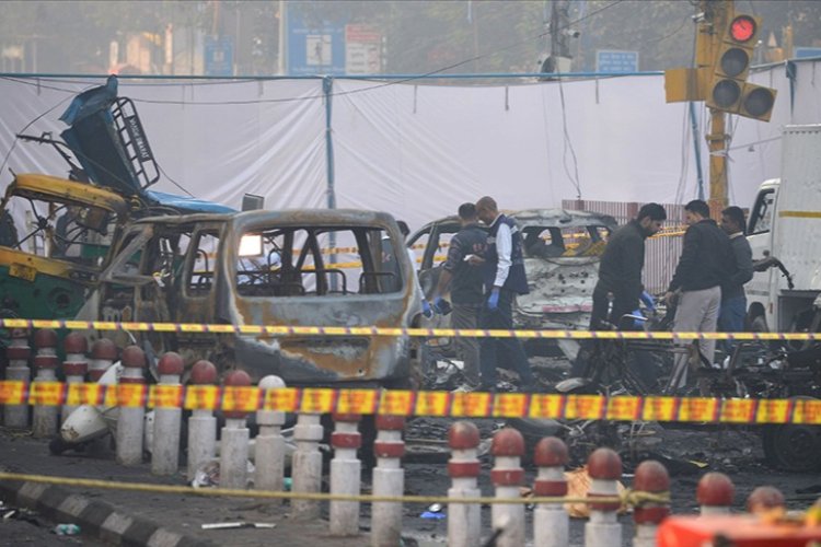 Hindistan'ın başkentinde meydana gelen patlamada ölü sayısı 13'e çıktı