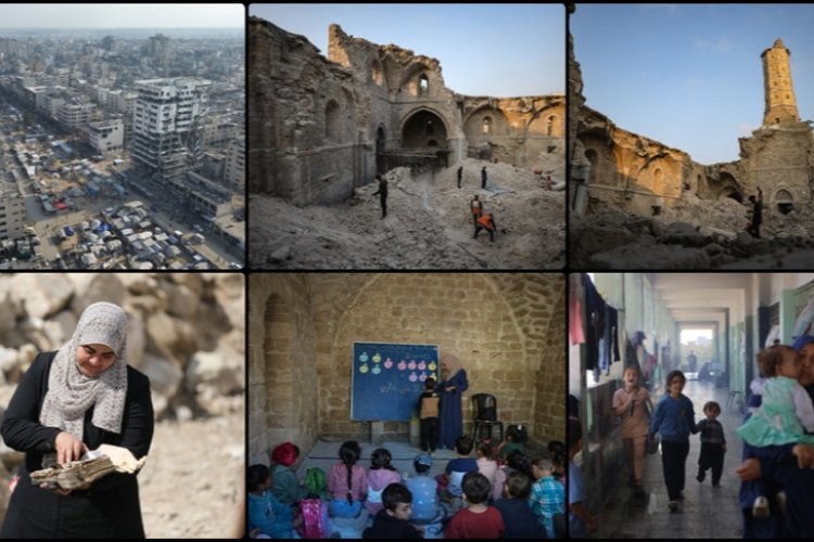 Gazze'deki soykırımda UNESCO'nun yetki alanındaki her şeyin yıkıldığı açıklandı