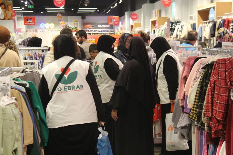 IHO EBRAR’dan Diyarbakır’da yüzlerce yetim çocuğa kışlık giyim desteği