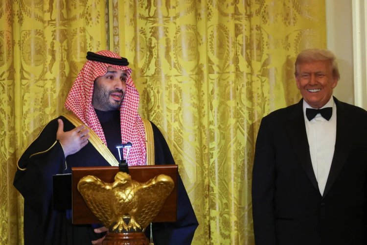 Prens Selman Beyaz Saray'da konuştu: "Kendimizi burada evimizde gibi hissediyoruz"