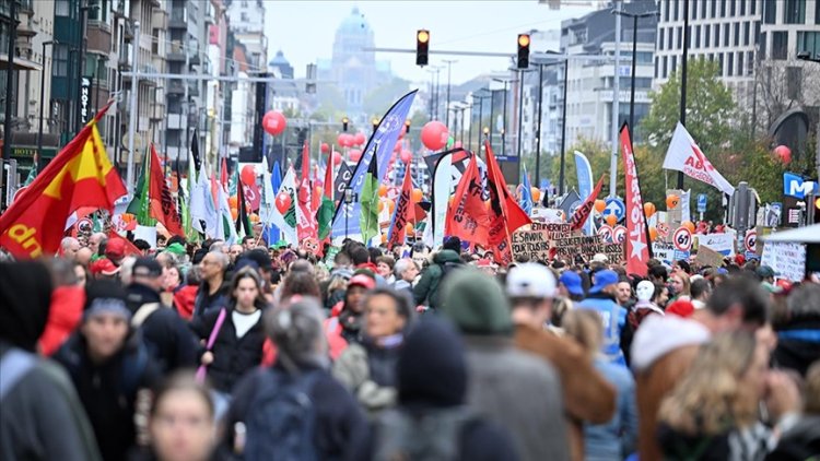 Belçika'da 3 günlük grev başladı