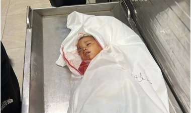 Soykırımcı İsrail 3 yaşındaki bebeği katletti