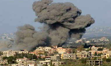 Siyonist İsrail Güney Lübnan'ı yeniden vurdu