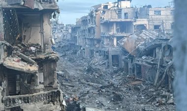 Siyonist İsrail'in Gazze'ye saldırılarında 60 milyon ton enkaz ve 4 milyon ton tehlikeli atık oluştu