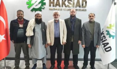 Afganistan ve Pakistan heyetinden HAKSİAD’a ziyaret