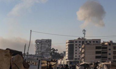Katil İsrail ordusu, ateşkese rağmen Gazze'de bazı bölgelere saldırılar düzenledi