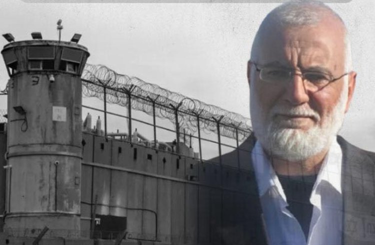 44 yılını zindanlarda geçiren eski milletvekili Ebu Tîr, Nitzan Hapishanesi’nin “Rakevet” bölümünde