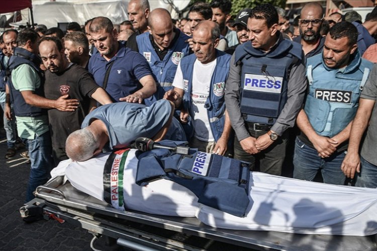 Katil İsrail, bu yıl da dünyada en fazla gazeteci öldüren ülke oldu