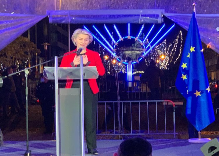 AB Komisyonu Başkanı von der Leyen, "Yahudi kültürünün, Avrupa kültürü olduğunu" savundu