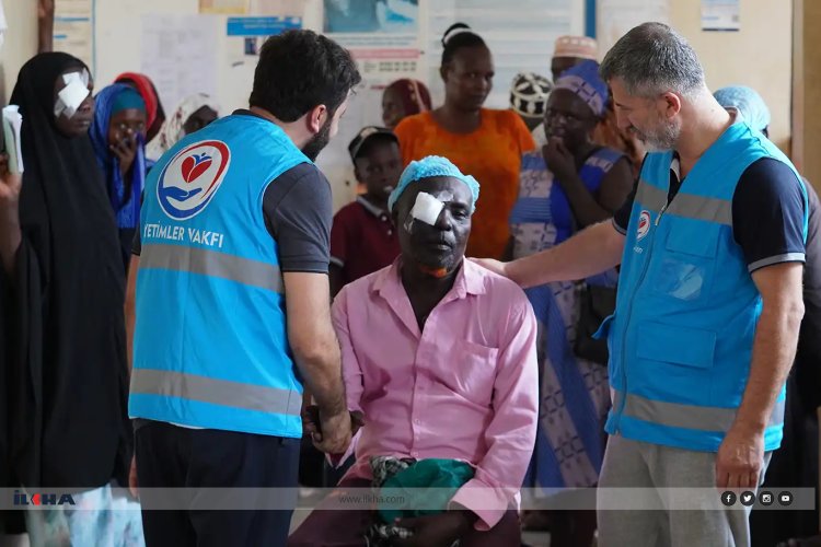 Yetimler Vakfı'ndan Kenya'da katarakt ameliyatı çalışması