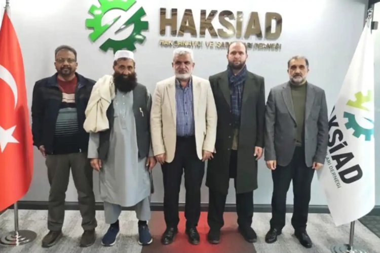Afganistan ve Pakistan heyetinden HAKSİAD’a ziyaret