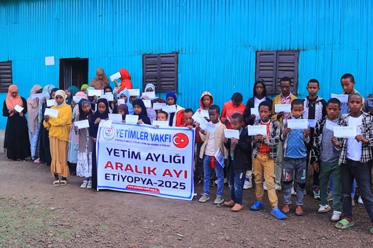 Yetimler Vakfı’ndan Etiyopya'daki yetimlere destek