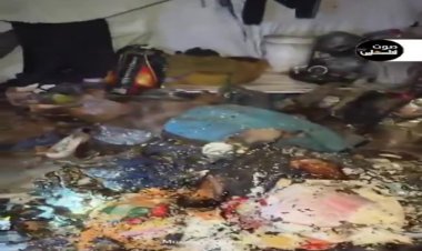 Gazze’de yıkımın gölgesinde yeni acı: Çadır yangını iki can aldı