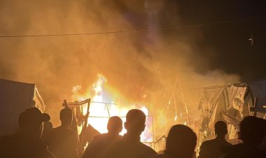 Soykırımcı İsrail Gazze'de ateşkese rağmen çadırı bombaladı, 4 kişiyi katletti