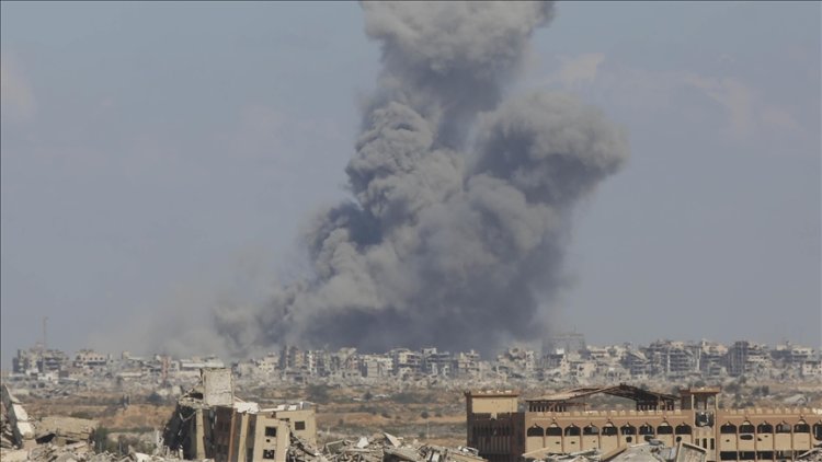 Soykırımcı İsrail, ateşkese rağmen, Gazze'de saldırılarını sürdürüyor