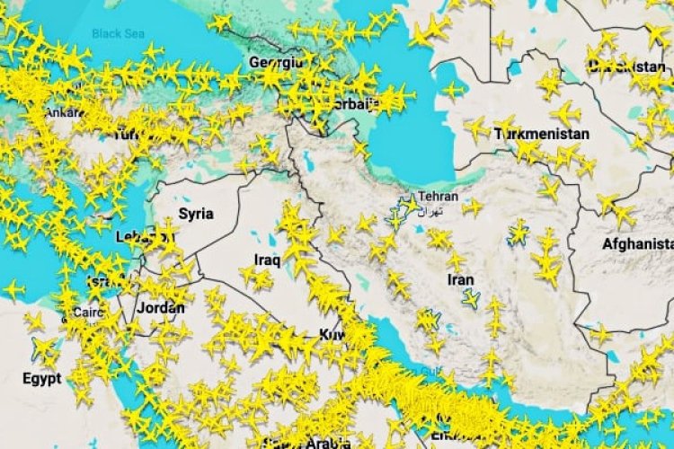 İran hava sahası uçuşlara yeniden açıldı