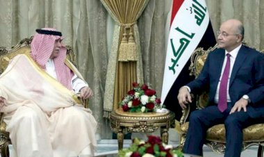 Suudi Bakan Macid el-Kasbi'nin Bağdat ziyareti