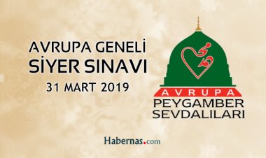 Avrupa Siyer Sınavı için son hafta