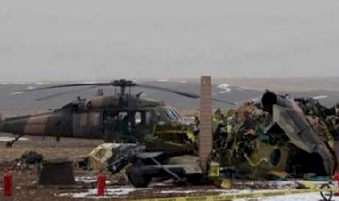 Kazakistan'da helikopter düştü: 13 ölü