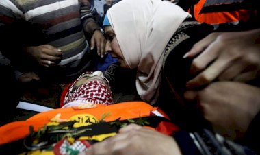 İşgalci İsrail'in şehit ettiği Filistinli sağlık çalışanı defnedildi