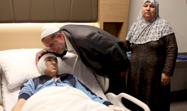 İsrail saldırısında yaralanan Filistinli Abdulmuti, Türkiye'de şifa buluyor