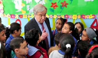 BM Genel Sekreteri Guterres'ten Ürdün'deki Beka Kampına Ziyaret