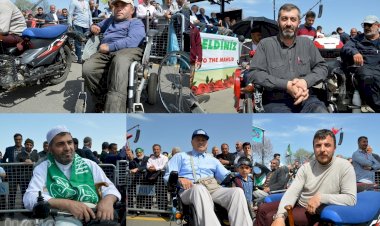 'Bedenen engelli olabiliriz ama kalbimiz engelli değil'