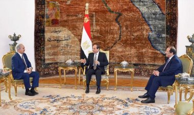 General Halife Hafter, Sisi ile görüştü