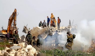 İsrail askerleri Salih el-Bergusi'nin evini yıktı