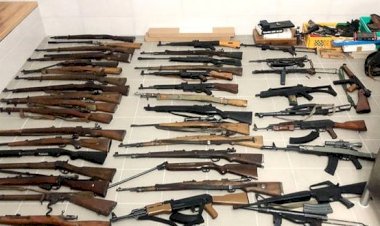 Ölen adamın evinden cephane çıktı