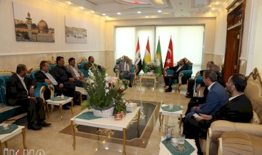 Erbil'de temsilcilik açan HÜDA PAR'a yoğun ziyaret