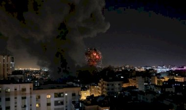 İsrail'in hava saldırısına Hamas'tan misilleme