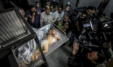 Katil İsrail'in saldırısında 14 aylık bebek şehit oldu