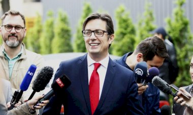 Kuzey Makedonya yeni cumhurbaşkanını seçti