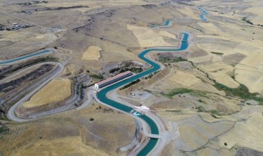 218 kilometrelik yapay nehirde sona doğru