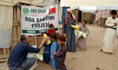 Umut Kervanı Yemen'de yardım çalışmalarına devam ediyor