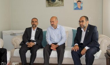 HÜDA PAR Genel Başkanı Sağlam’dan şehid ailelerine ziyaret