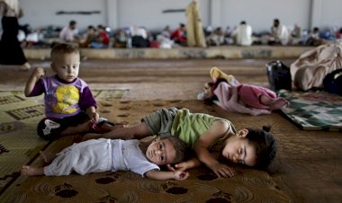 Moria mülteci kampındaki çocuklar ciddi sağlık sorunları yaşıyor