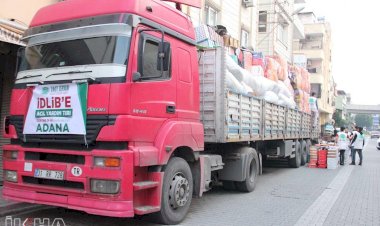 Adana Umut Kervanı da İdlib için seferber oldu