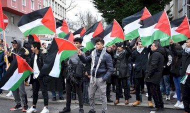 Avusturya'da Trump'ın 'Yüzyılın İhaneti' planı protesto edildi