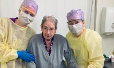 Hollanda’da koronavirüs tedavisi gören 101 yaşındaki kadın iyileşti